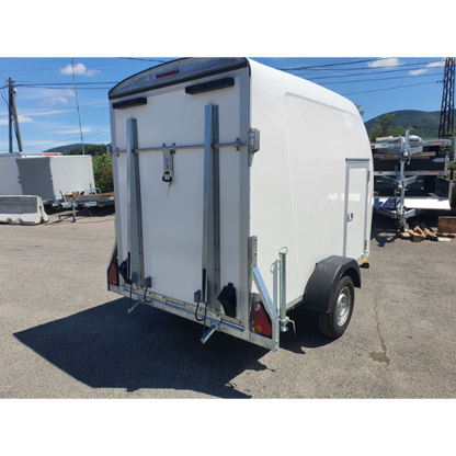 Niewiadów F1334 Polyester-Transporter mit Ladefläche + Seitentür